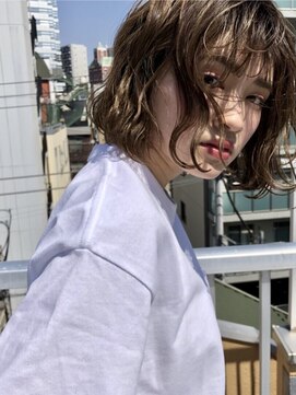 ゲート いわき(Gate) ふんわりボブ/インナーグレージュ[いわき]