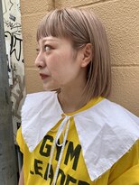 オンヌ(onnu)&nbsp;オン眉×ベージュ