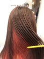 ヘアーラウンジ フレッシュ FRESH アンダーカラーでインパクトと綺麗で変身