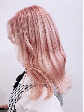 ミョンシル 【myonsil 山田】ホワイトピンク