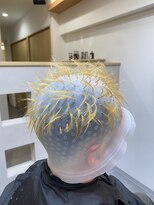 ノヘアドットビービーエス(no hea.bbs)&nbsp;ダブルカラー（メッシュ）