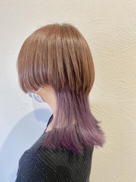 エトランジェ(Etrange) 個性派ウルフ/インナーカラー