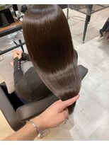 ジーナ 船橋(Zina)&nbsp;大人かわいい20代30代40代小顔ショコラベージュ１Zina船橋