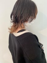 ヘアーデザイン ビビッド(HAIR DESIGN VIVID) 日光ミディアムボブウルフインナーカラーベージュカラー