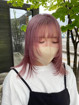 ヘアラウンジ アングゥ(hair lounge ungu) ラベンダーピンク