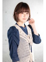 クロエ 中野(Cloe)&nbsp;シースルーボブ×セクションカラー