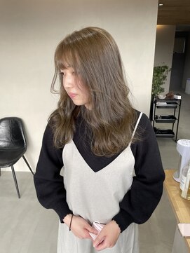 ディア(Dear) 【Dear】ブリーチなしolive beige .