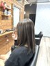 【ケアブリーチ】カット＋ケアカラー＋ハイライト  ￥15000～