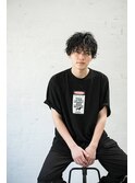 men'sパーマ　×  pesca清田店