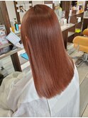 【anone式】髪質改善トリートメント&カラー/アプリコット