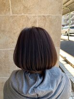 ロク 白楽(rocu)&nbsp;前髪/マチルダボブ/ピンクベージュインナー/グレージュ[白楽駅]