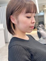 グラフ 銀座(GRAFF)&nbsp;イヤリングカラーボブインナーカラー20代30代