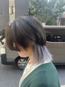 ビランチェ 池袋(bilancia) 韓国風ウルフ/ホワイトブルー