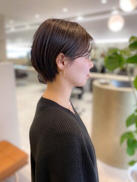 シュク 高円寺(SYUK) SYUK kazu 【高円寺 顔まわりカット 髪質改善 ハイライト 】