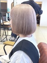 クアトログランシュ ひたちなか店(QUATRO×GranCieux)&nbsp;ホワイトミルクティー【ひたちなか/ブリーチ/カラー】