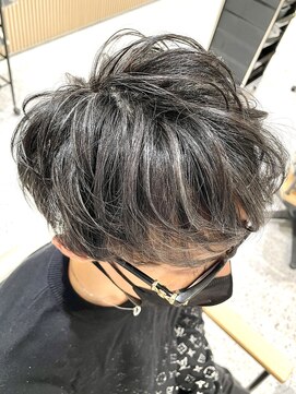 ゼストララ(ZEST Lara) 【YUICHI】メンズホワイトメッシュ!【吉祥寺】