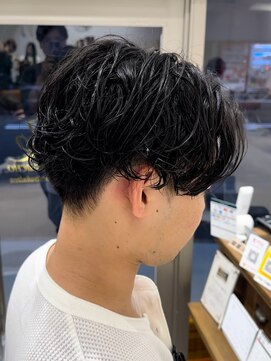 ネイロ 錦糸町(NeiRo) 波巻きスパイラルパーマツイストスパイラルパーマメンズマッシュ