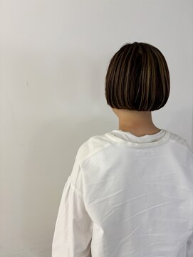 エンドリンク(endlink) バレイヤージュ×ラウンドミニボブ