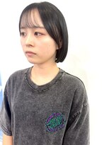 ロフト プロデュースドバイウシワカマル(loft produced by ushiwakamaru) タッセルボブ×ダークカラー