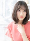 ★くすみカラー大人美人小顔ロングウルフカット20代30代40代★10