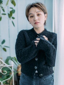 エーバイフー 江坂店(A BY WHO) A BY WHO 江坂/ショートスタイル/透明感カラー