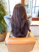 マーリャヘアー(mallia hair)&nbsp;レイヤースタイルレイヤーカットロングレイヤー小顔スタイル