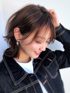 ネイロ 錦糸町(NeiRo) ★レイヤーカットデザインカラーオリーブベージュ【錦糸町】