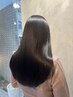 人気No.２◆【クセ毛解消、艶感アップ】ダメージレスストレート(カット込み）