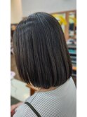 20代30代40代50代 縮毛矯正【SEASON+湯山】レイヤーボブ3C