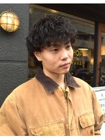 フリークバーバーショップ 河原町三条店(FREAK BARBER SHOP)&nbsp;スペインカール/スパイキーショート/フェザーパーマ/河原町三条