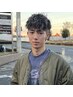 カット+セレクトパーマ+ハイライト 