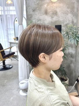 エトネ ヘアーサロン 仙台駅前(eTONe hair salon) 耳掛けショート