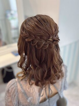 ヘアセットサロン ミント(Hair set salon MINT) ルーズハーフアップ
