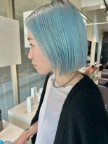 インカント バイ ハンズ incanto by hands&nbsp;クール映え◎アイスブルーボブ(アディクシーカラー)