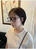 前髪可愛い大人くびれショート