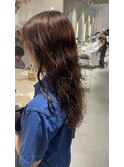 癖で扱いにくい方に!ウェーブパーマ