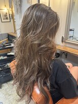 ヘアーワークス ヘルム 渋谷店(HAIR WORKS HELM)&nbsp;【 HELM】ハイレイヤーバレイヤージュ☆