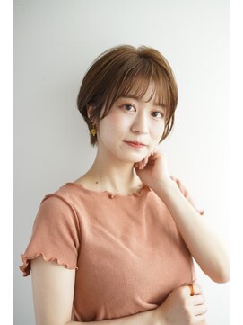 ルフュージュ バイ プロデュース 相模大野店(Refuge by Produce) くびれショート/マロンベージュ