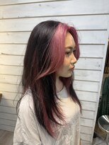 フレリス(FreRis) 顔周りレイヤー×フェイスフレーミング［守谷/インナーカラー］