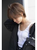 【GEEKS渋谷】ショートレイヤー/くびれカット/メンズライク/小顔
