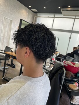 ステレオ ヘアデザイン 安城店(STEREO HAIR DESIGN) ♪ツイストパーマメンズ7月