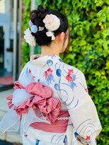 ヘアーデザイン ピニック(hair design P2C)&nbsp;浴衣スタイル
