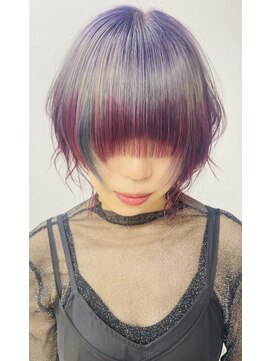 モナン 海老名(Monan) 前髪カラー/セクションカラー/レイヤーカット/デザインカラー