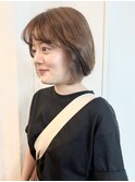 ボブ　ナチュラルカラー