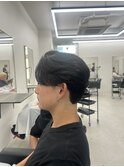ダウンパーマ　ニュアンスパーマ　センターパート