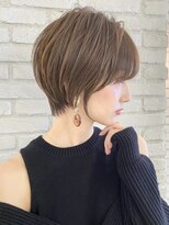 ロンドウル 熊本(Lond ulu)&nbsp;大人可愛いショート／ベージュカラー／2way [熊本/上通/下通〕