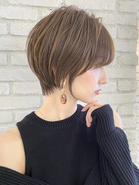 ロンドウル 熊本(Lond ulu) 大人可愛いショート／ベージュカラー／2way [熊本/上通/下通〕