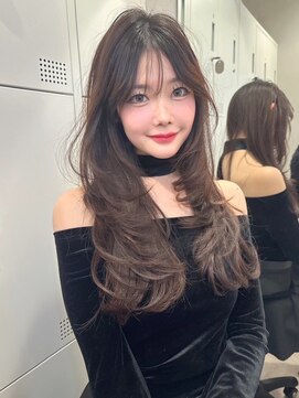 ロンドガーネット 池袋(Lond garnet) 暗めカラー/韓国レイヤー/マロンベージュ/くすみベージュ/池袋