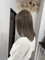 コディー(CODY)&nbsp;ミディアムヘア暗めカラー/デザインカラー/フェイスフレーミング