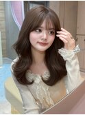 韓国ヘア/透明感/髪質改善/レイヤーカット/暗めカラー/学割/浦和